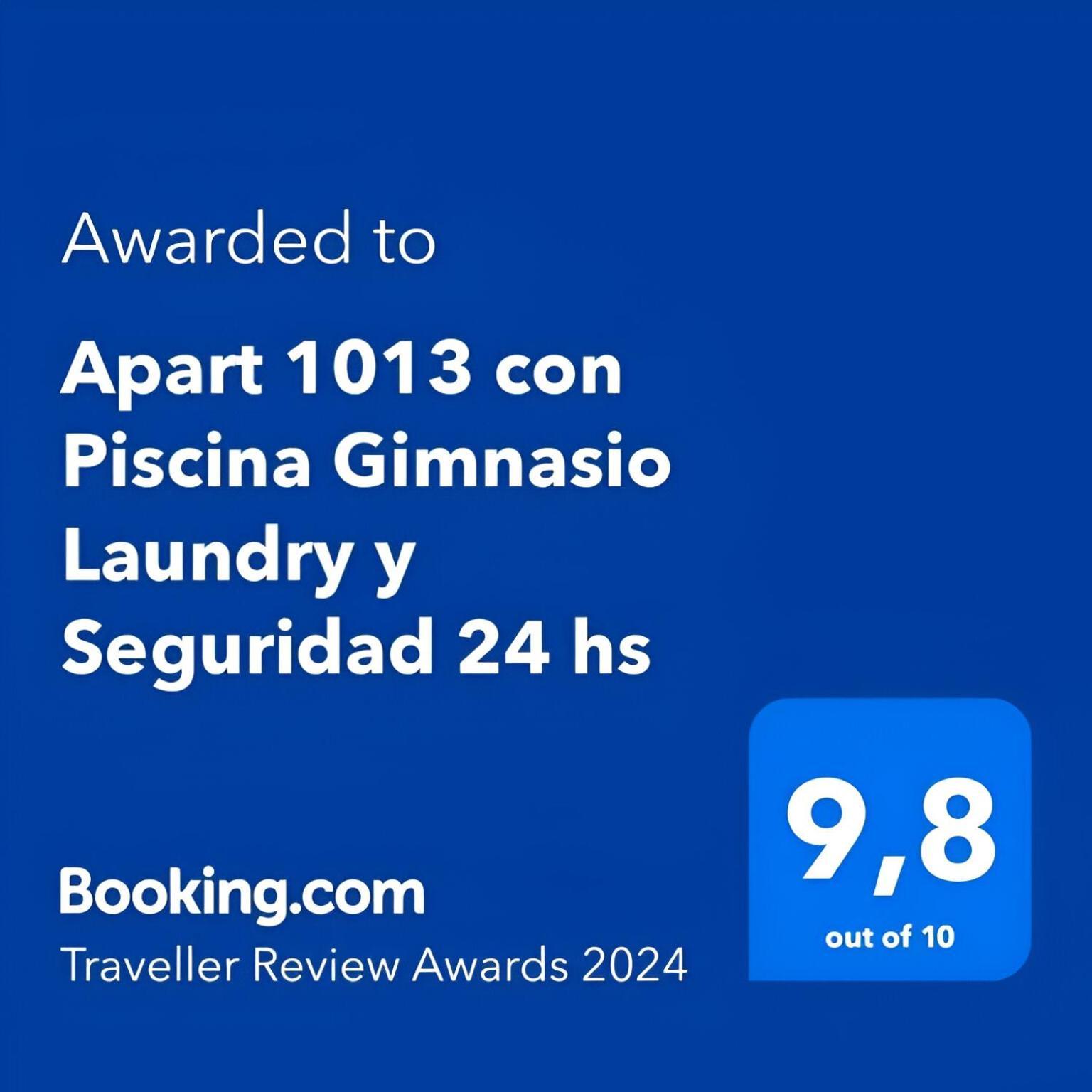 Apart 1013 Con Piscina Gimnasio Laundry Y Seguridad 24 Hs Буенос Айрес Екстериор снимка
